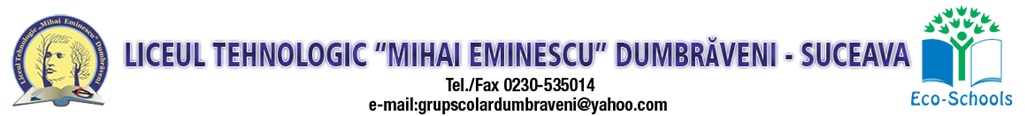 Liceul Tehnologic Mihai Eminescu Dumbraveni